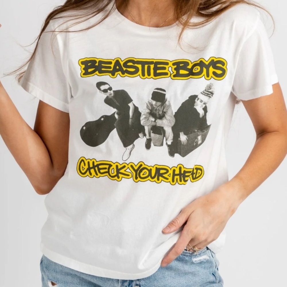 NWT Daydreamer Beastie Boys Check Your Head Tee Size Small